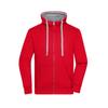 James and Nicholson Mens Lifestyle Full Zip Hoodie