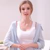 Ladies Seamless Ice Silk Thin Vest Base Single Wear All-match Large Size Outer Wear Sling