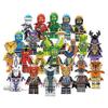 Набор из 24 минифигурок LEGO Kai Jay Sensei Wu Master Building разноцветные