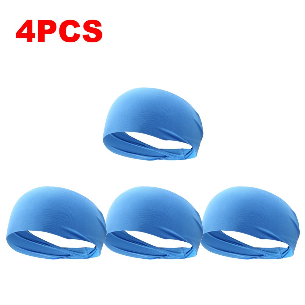 Ultra-Thin Unisex Fitness Elastic Headband Turban Sweat Absorption Breathable Quick Drying Sports Running Hair Band Accessories