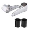 Chrome Motorcycle Headlight Side Mounting Front Fork Bracket for 35mm?41mm Fork Tube