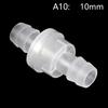 1Pc Plastic Check Valve Water Stop Valve Check Valve Gas Water Stop Valve