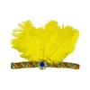 Feather Flapper Headbands Mardi Gras Prom Dancer Headpiece for Party Carnivals Celebrations Headwear Hair Styling