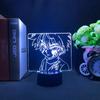 3d лампа аниме Hunter X Hunter Killua для декора спальни ночник подарок на день рождения светодиодный ночник манга HxH Killua