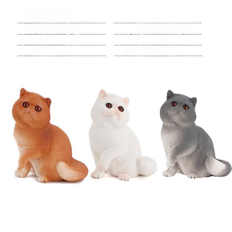 Детский набор игрушек «Черно-белый котенок» — китайские сельские украшения в виде кошечки