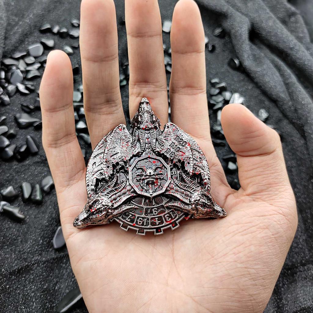 Голова дракона Череп Вращающиеся игральные кости Древний Fidget Spinner DND RPG Настольные игровые аксессуары для Dungeons and Dragons