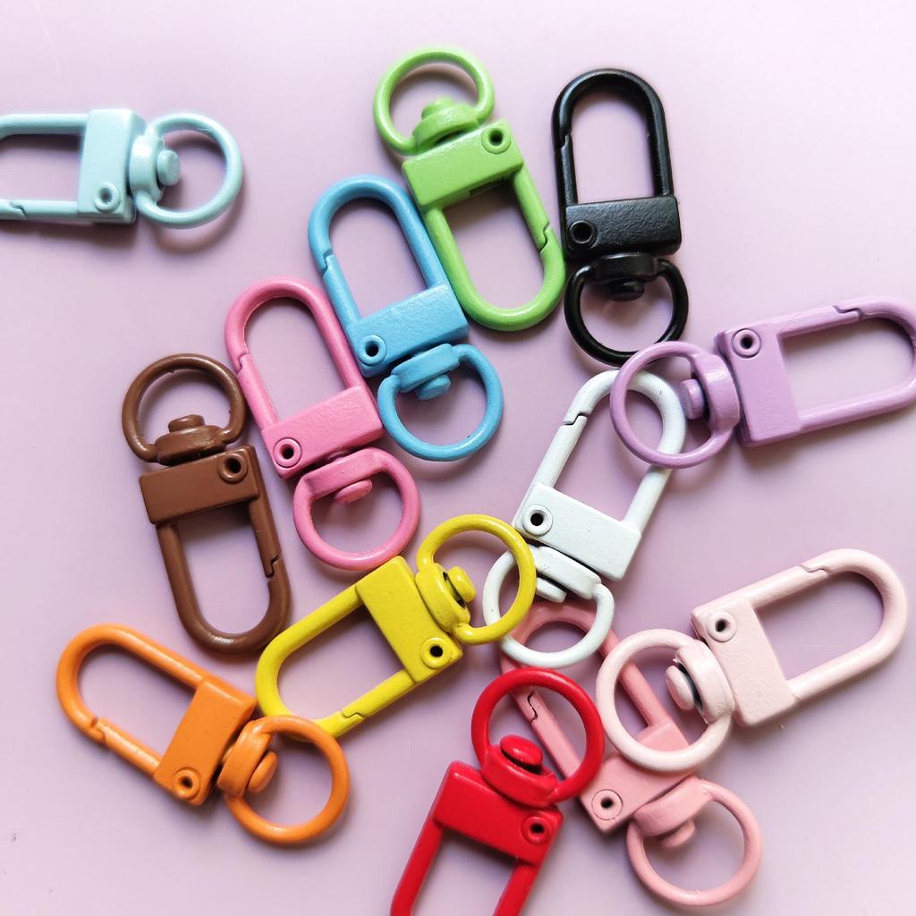 Красочные аксессуары для брелоков своими руками: Маленькая трехточечная пряжка для собаки конфетного цвета для украшений, сумок и подвешивания кукол