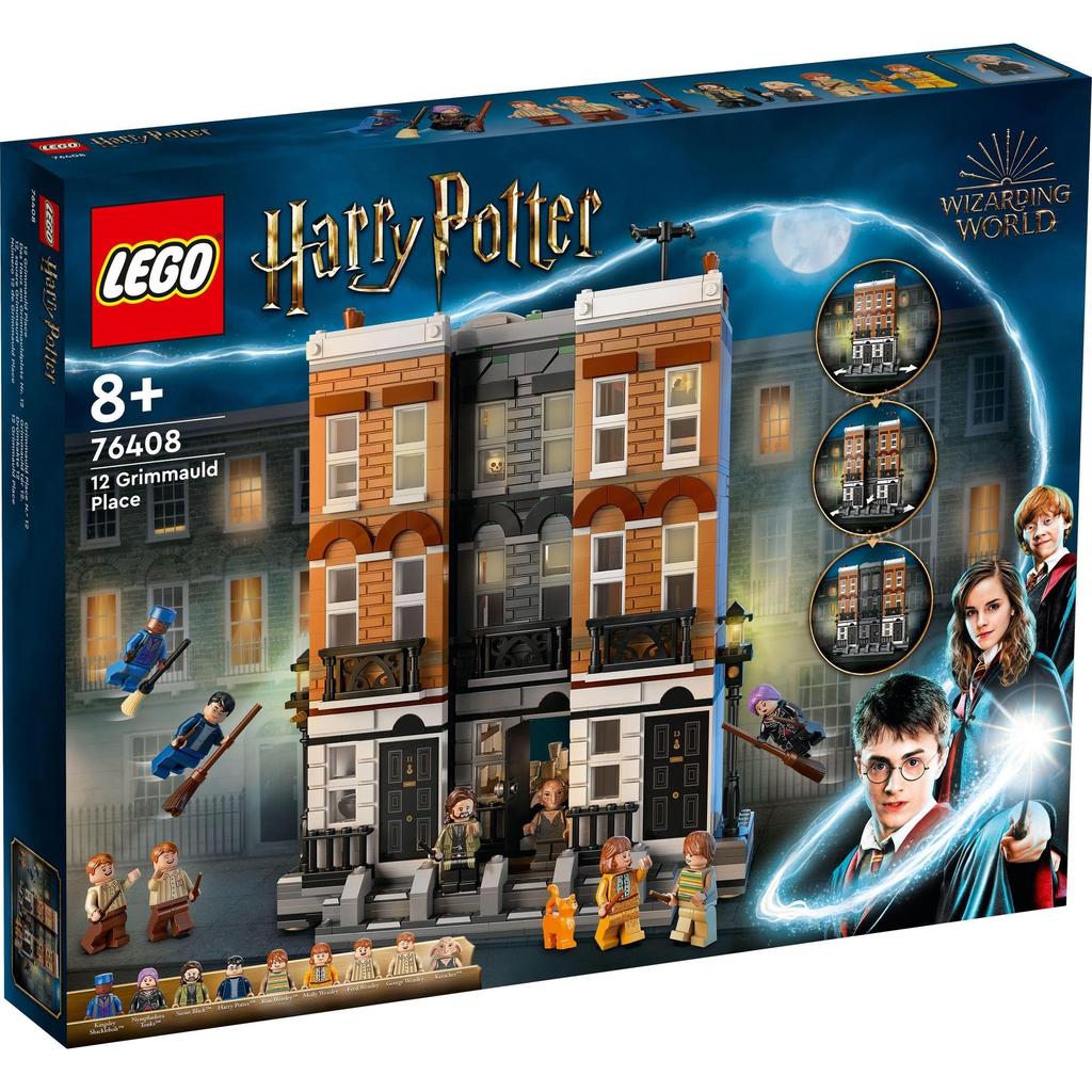 LEGO Harry Potter Grimmauld Place 12 76408 Toy Block Present Fantasy City Building Boys Girls 8 Years Old and Up