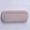 Portable Mini Lady Makeup Brush Bag with Cover Closure for Travel Silicone Cosmetic Holder