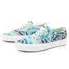 Vans Серия в национальном стиле Холщовые Модные Универсальные Повседневные Низкие Кеды для Скейтборда Женские Кроссовки Синий Тай-Дай VN0A3MVZ54H