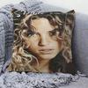 Певица S-shakira Подушка Подарки Мебель для Домашнего Офиса Спальня Диван Автомобильная Подушка Чехол 45x45см