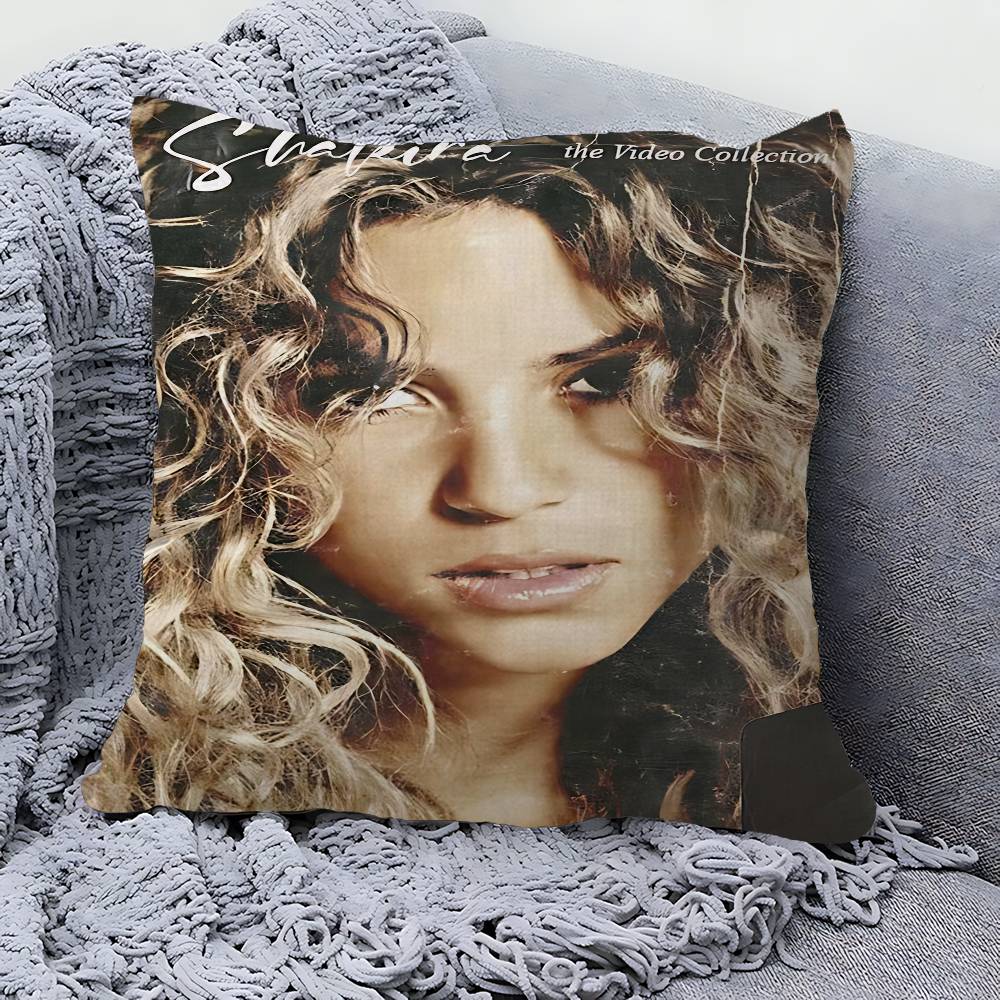 Певица S-shakira Подушка Подарки Мебель для Домашнего Офиса Спальня Диван Автомобильная Подушка Чехол 45x45см