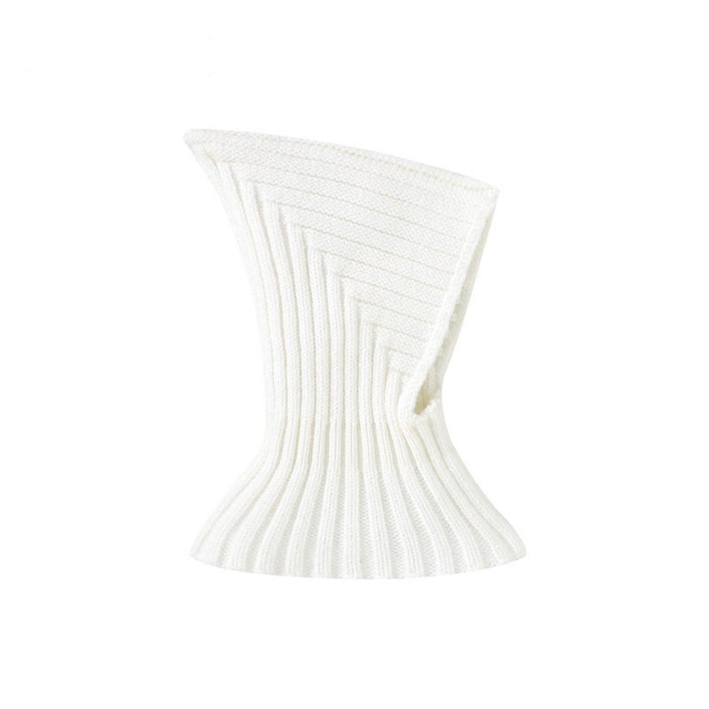 Knitted Kid Windproof Earmuffs Caps Windproof Collar Hat and Scarf Integrated Baby Beanies  Outdoor