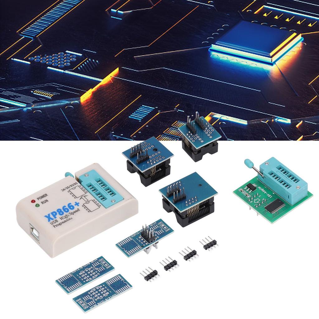 Высокоскоростной программатор XP866 SPI FLASH, чип BIOS, набор USB-программирования для 24, 25, 93 EEPROM