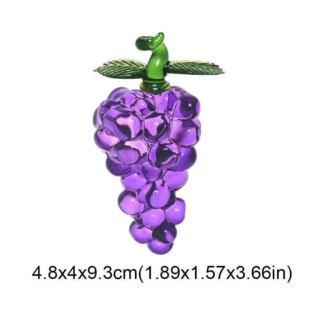 Glass Crafts Artificial Fruit Decoration Crystal Crafts Ornaments Office