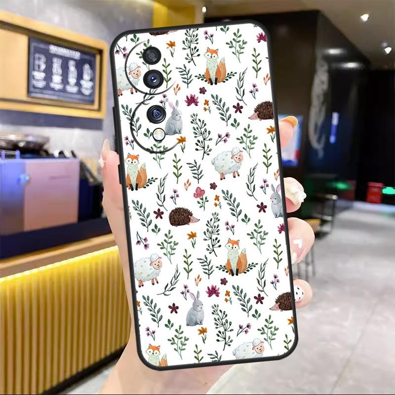 Лесные дикие животные Для Honor Magic 8 7 6 Pro Чехол Для Honor 200 400 50 70 90 Lite X8c X8b X9a X9b X9c X9d Win RT