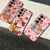 Девочка Розовый Клубничный S-Короткий Торт Чехол Для Телефона Для Samsung S 24 Fe 25 Ultra Plus 20 Lite 21 30 22 23 24 22 Ultra 5G Fundas
