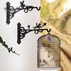 Wall Plant Hanger Metal Coated Wall-mounted Hook Rust-Proof Indoor Outdoor Bracket for Hanging Plants Wind Chime Lantern Bird Feeder