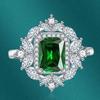 Sace Gems Классическое кольцо из медного сплава с цирконом, женские ювелирные изделия, свадебный подарок для вечеринки