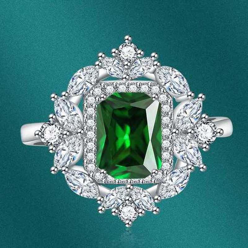 Sace Gems Классическое кольцо из медного сплава с цирконом, женские ювелирные изделия, свадебный подарок для вечеринки