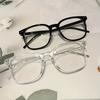 2 шт. Очки с квадратной оправой и прозрачными линзами, минималистичные модные декоративные очки, компьютерные очки для женщин и мужчин