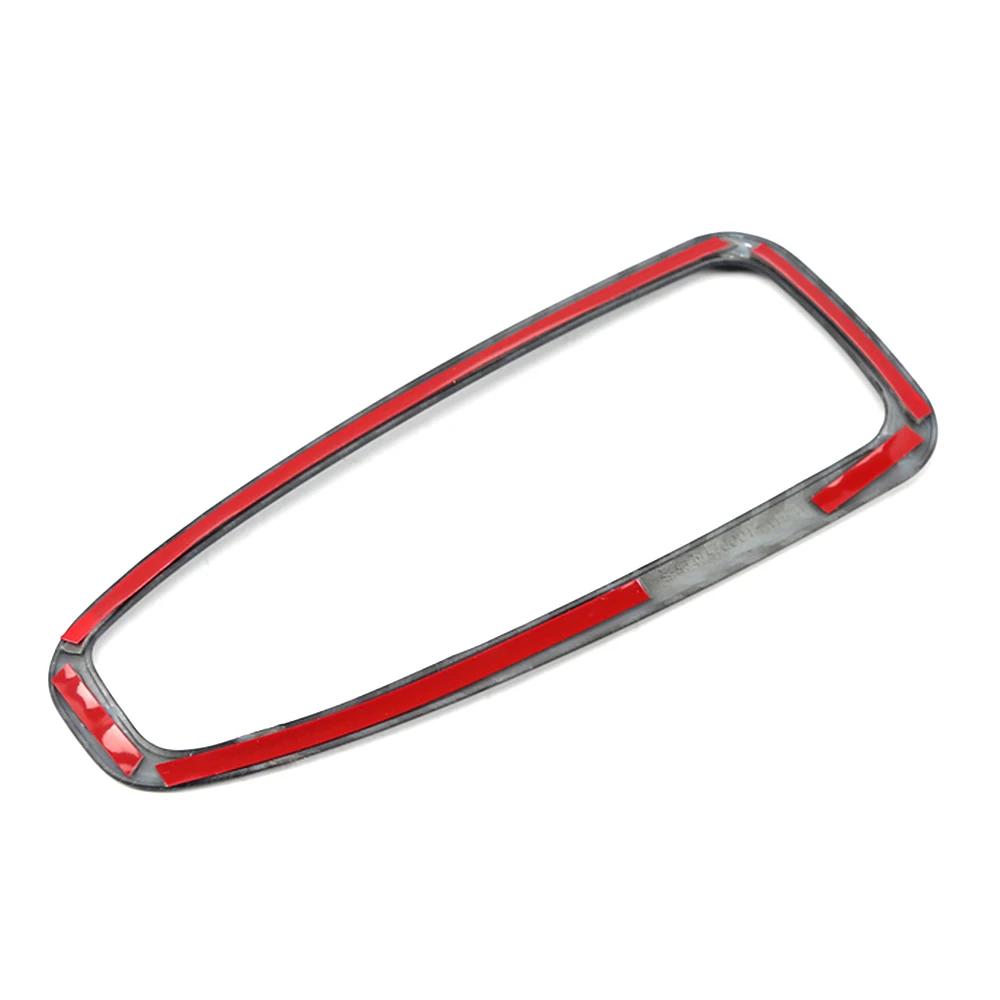 For Volvo XC60 2018-2024 Carbon Fiber Color AT Gearbox Gear Shift Panel Frame Trim ABS Car Interior Accessories Decoration Trim