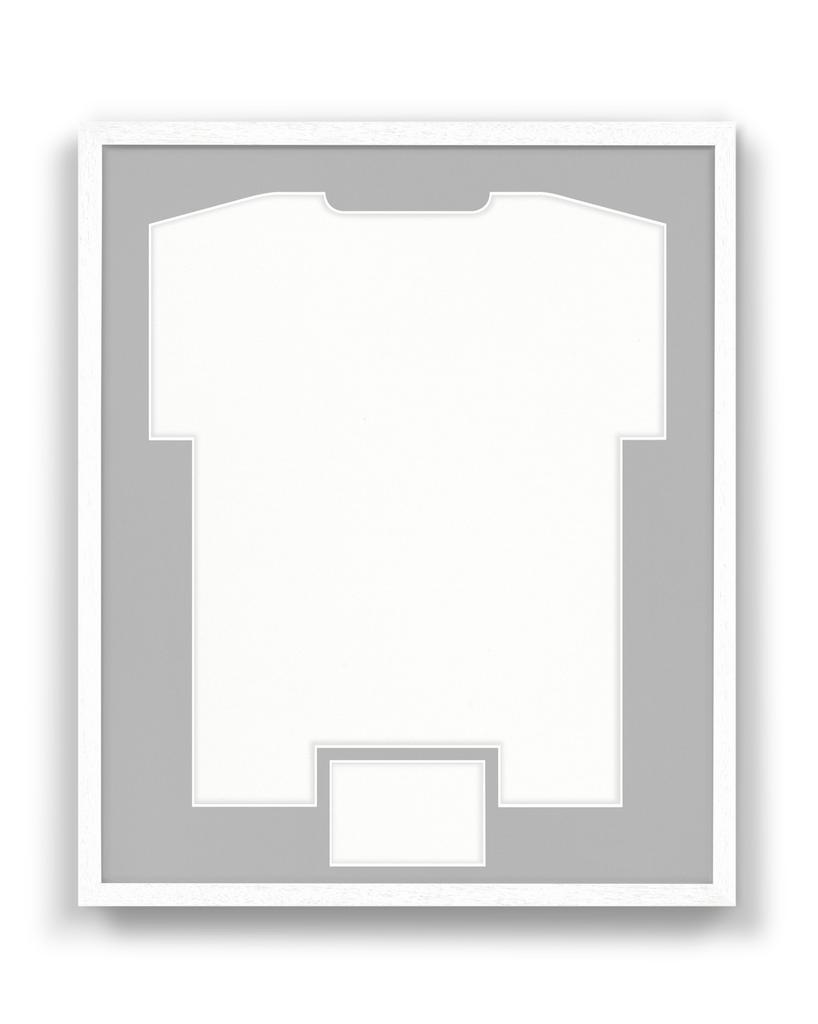 A sports shirt frame with a window - a unique souvenir