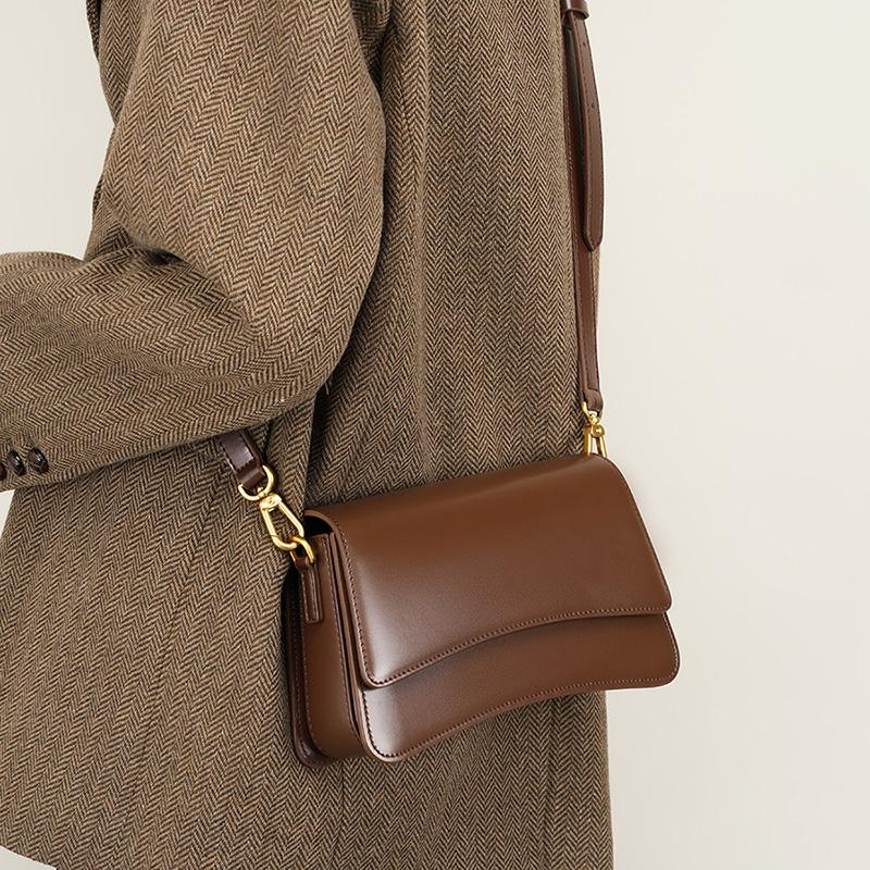 Hifashion Элегантные Сумки на Плечо из Натуральной Кожи для Женщин Роскошные Дизайнерские Седельные Сумки Кроссбоди Женские Модные Сумки