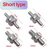 1Pcs Non-Return One Way Check Valve,Aluminium Alloy Fuel Hose Check Valve Control Accessories for Petrol Diesel Fuel Oil Water