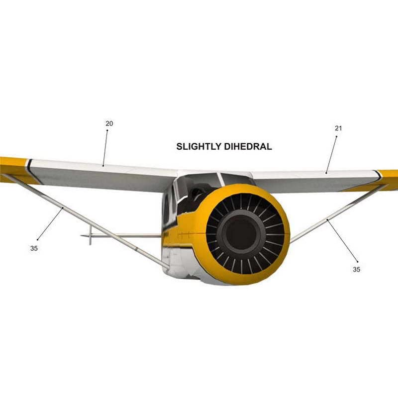DIY CAN Beaver Float гидросамолет 3D бумажная модель самолета модель 1/32 DHC-2 (Разобранный комплект)