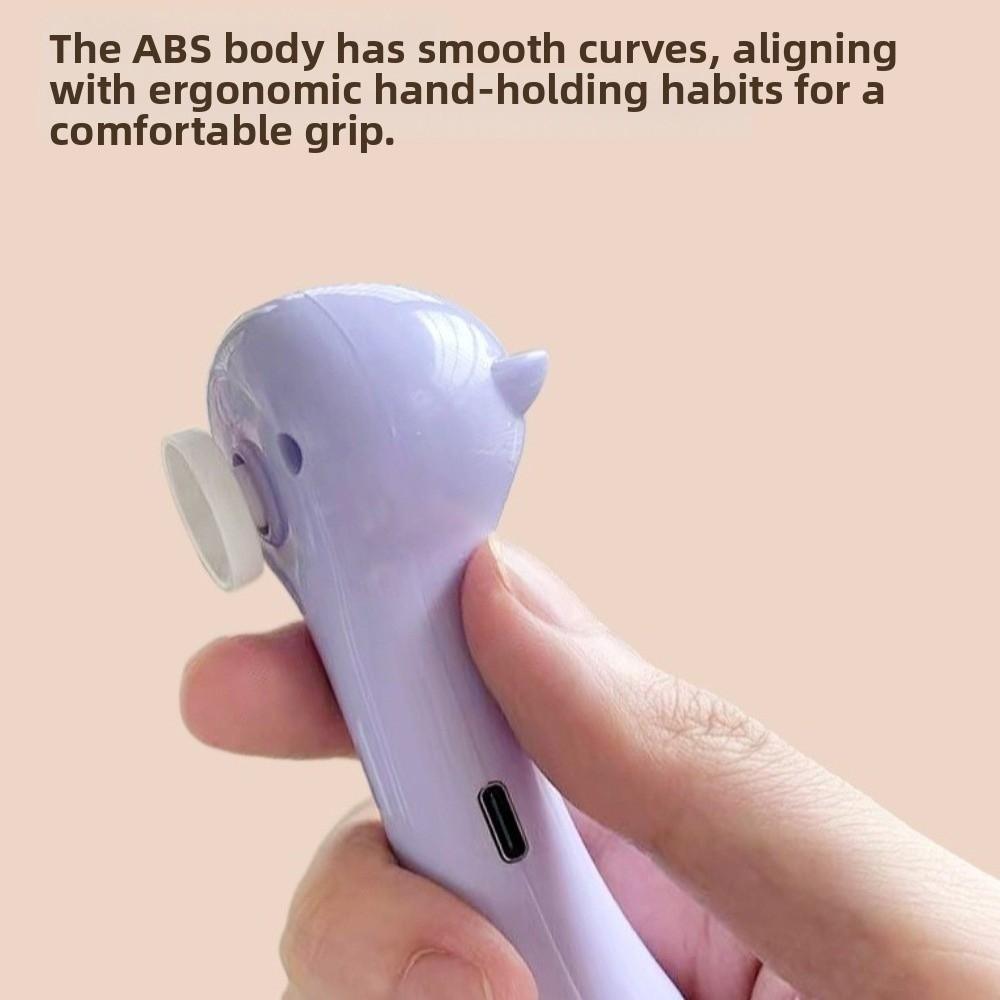 Low Noise Electric Parrot Nail Trimmer USB Charging Polisher Wheel Pet Nail Grinder Anti-Pinch with 6 Grinding Heads