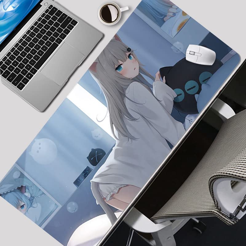 HarFar Mouse Gaming Desk Keyboard Large Desk Extra Large Table Mouse For Home For Home Made of Rubber For Office Mouse Anime Pad, Pad, Pad, Mat, Mat,
