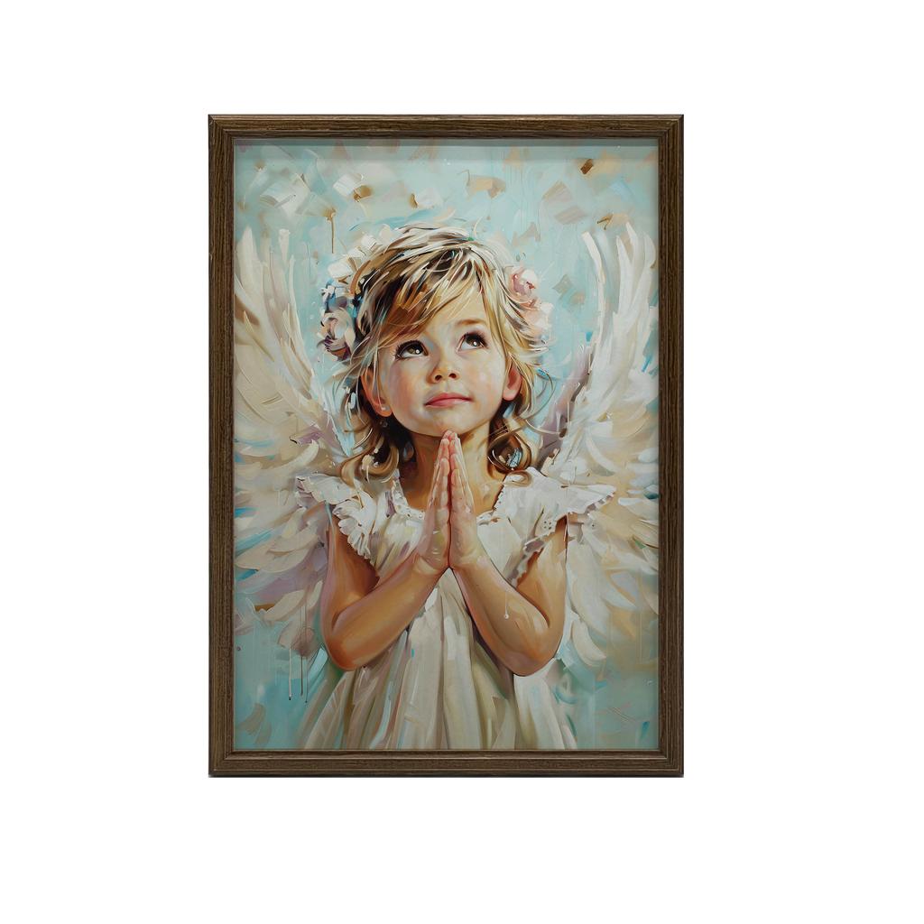 Poster Hope In Heaven Poster Hope In Heaven, 30X40 Cm, Black Aluminum Frame, 230 Gsm Matte Paper