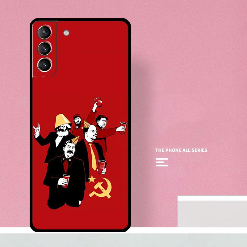 Сталинский Советский Чехол Для Samsung Galaxy S23 S22 Ultra Plus S8 S9 S10 Plus Note 10 20 S21 FE S20 FE Чехол