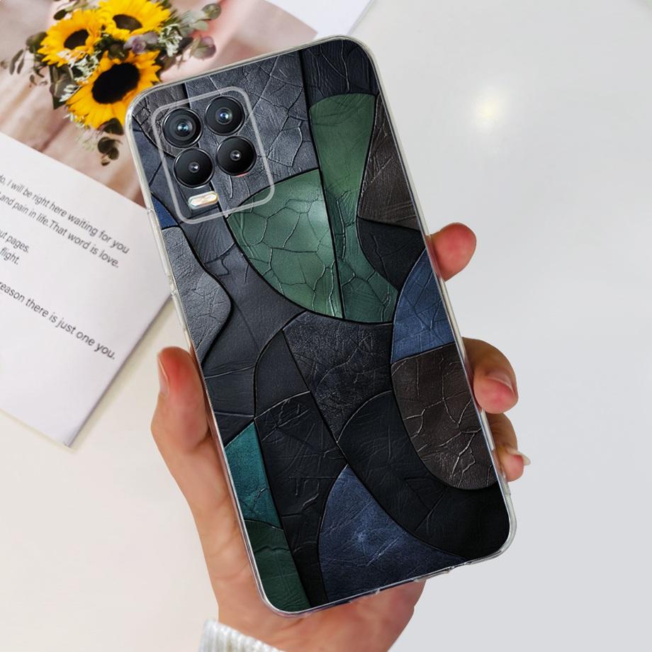 Для Realme 8 8i 8Pro 4G 5G Чехол для телефона Прозрачный Мягкий ТПУ Силиконовая Задняя Крышка Крутой Мультяшный Девичий Бампер На Realme8 8 Pro Тонкие Чехлы
