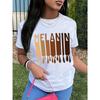 Women's Casual O Neck Letters Printed T-shirt O Neck Short Sleeve Cotton Tops