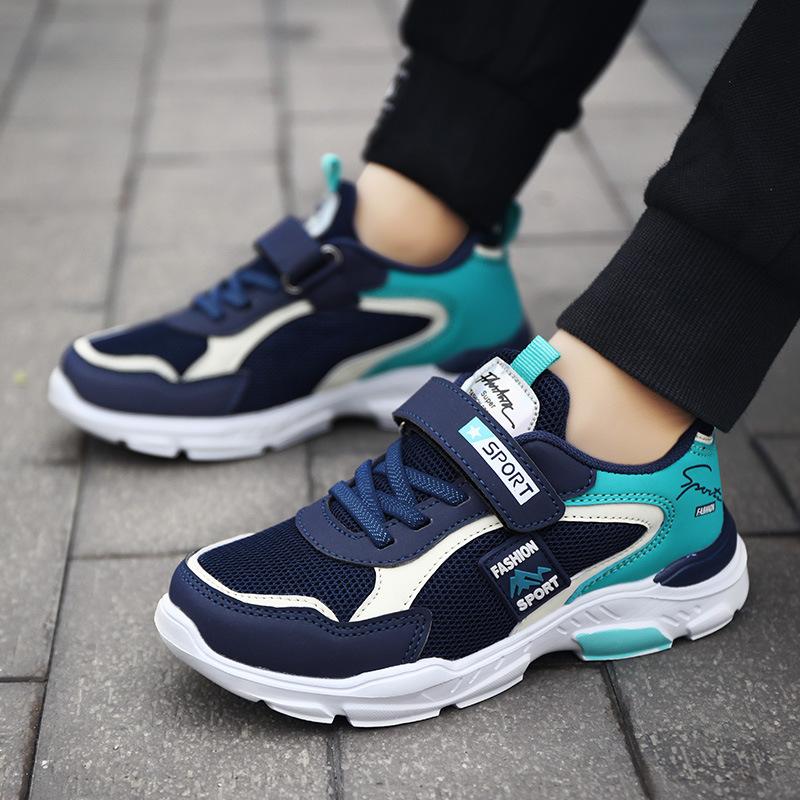 Обувь для мальчиков, большие мальчики, весенние мальчики, модная повседневная спортивная обувь, летние детские кроссовки для младших школьников, легкие кроссовки