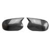 For Subaru Outback 2010 2011 2012 2013 Car Rearview Side Mirror Cover Wing Cap Exterior Door Housing Shell Trim ABS Carbon/Black