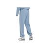 Li-Ning Однотонные спортивные штаны со свободными манжетами Vital Essential, штаны унисекс, ярко-синие AKLSC87-5