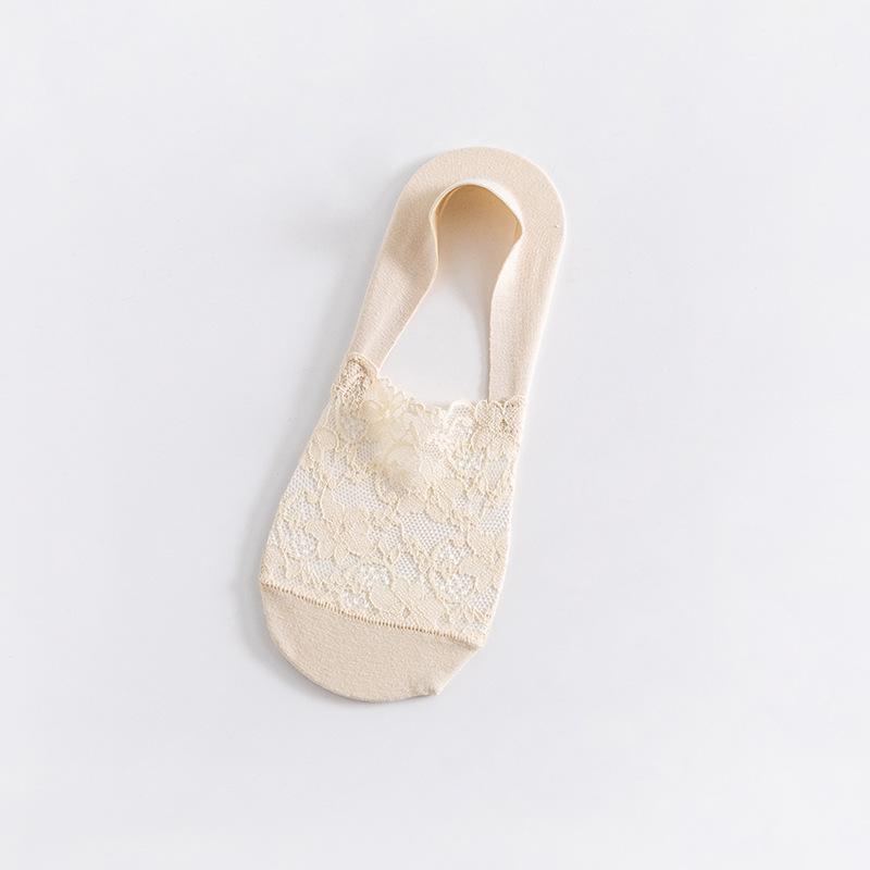 Летние женские тапочки с низким вырезом, бесшовные шелковые носки-лодочки, силиконовые нескользящие ультратонкие дышащие невидимые носки