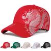 Бейсболки Snapback унисекс с принтом золотого дракона для отдыха на весну и осень, регулируемые повседневные шляпы, солнцезащитная шляпа