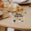 Five-pointed Star Acrylic Halloween Home Bedroom Beautification Decoration