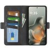 Чехол-кошелек из кожи с текстурой теленка для Motorola Edge 70 5G