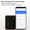 Tuya WiFi 15-в-1 детектор качества воздуха с управлением через приложение Портативный AQI PM0.3 PM1.0 PM2.5 PM10 Тестер бытовой CO CO2 TVOC HCHO