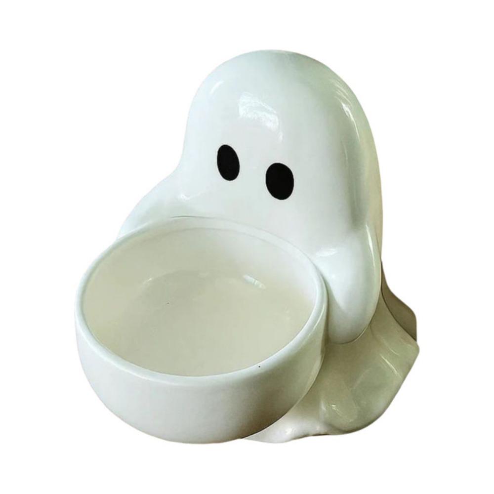 Resin Halloween Ghost Candle Holder Gothic Halloween Candlestick Holder Party Decorations
