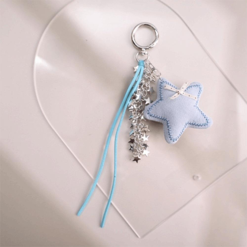 Tassel Phone Pendants Y2K Keychains Bag Accessories Keyring Car Key Holder