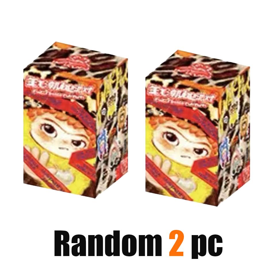 Wakuku V1 V2 Блайндбокс Лиса и Кролик Серия 'Trick Or Treat' Виниловая кукла Сюрприз-пакет Брелок Модный игрушечный Mystery Box Подарки