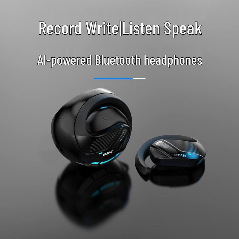Умные AI-наушники ST-T26: Беспроводной Bluetooth второго поколения, 144 языка для перевода.