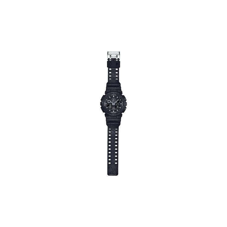 CASIO Men Liquid Crystal/Analog Dual Display Series Blue Watch GA-100CG-2A GA-100CG-2A