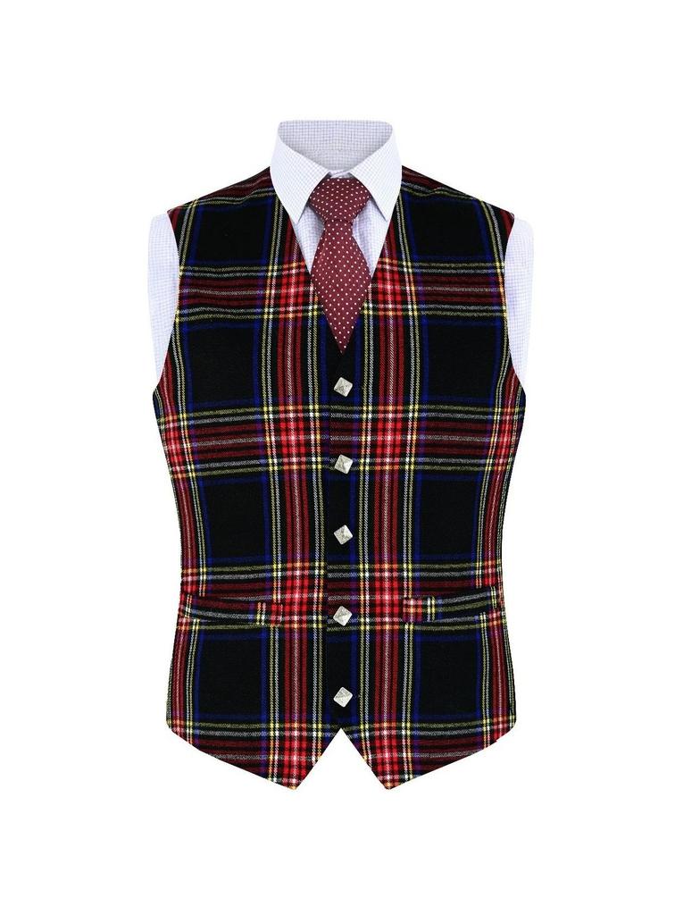 Жилет шотландский тартан с пуговицами в виде чертополоха, традиционное платье-жилет для горцев, наряд для вечеринки и свадьбы